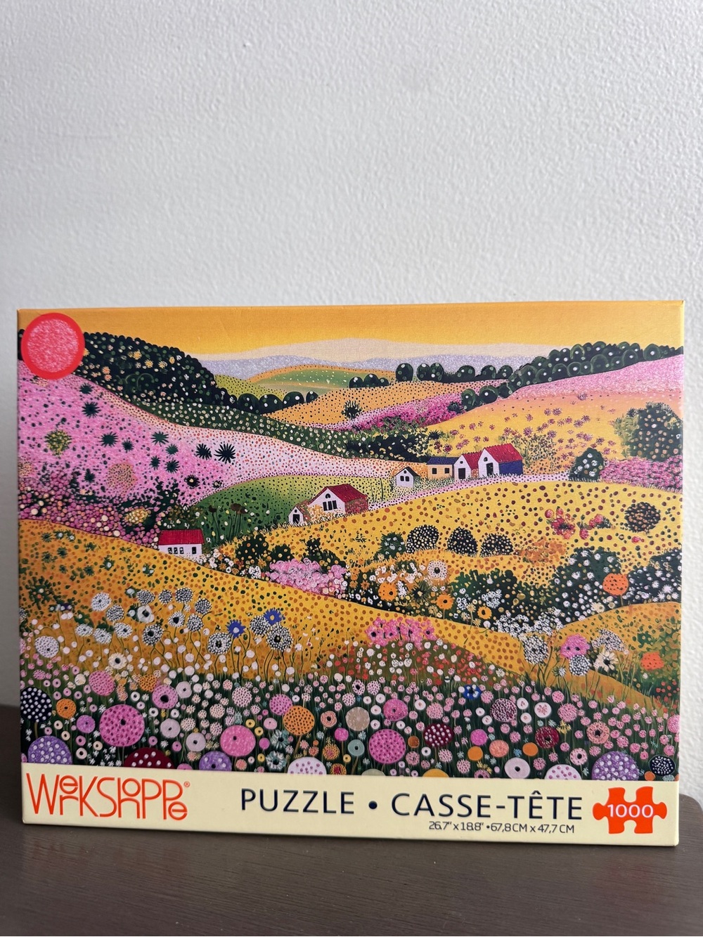🧩WerkShoppe Wildflower Hills 1000 Piece Puzzle
